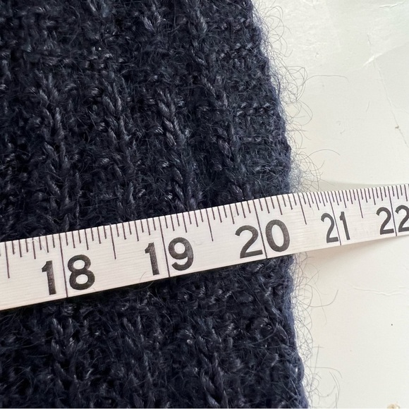 Vintage Ellen Tracy for Linda Allard Mohair Blend Cable Knit Sweater Vest Sz. S - Picture 11 of 12